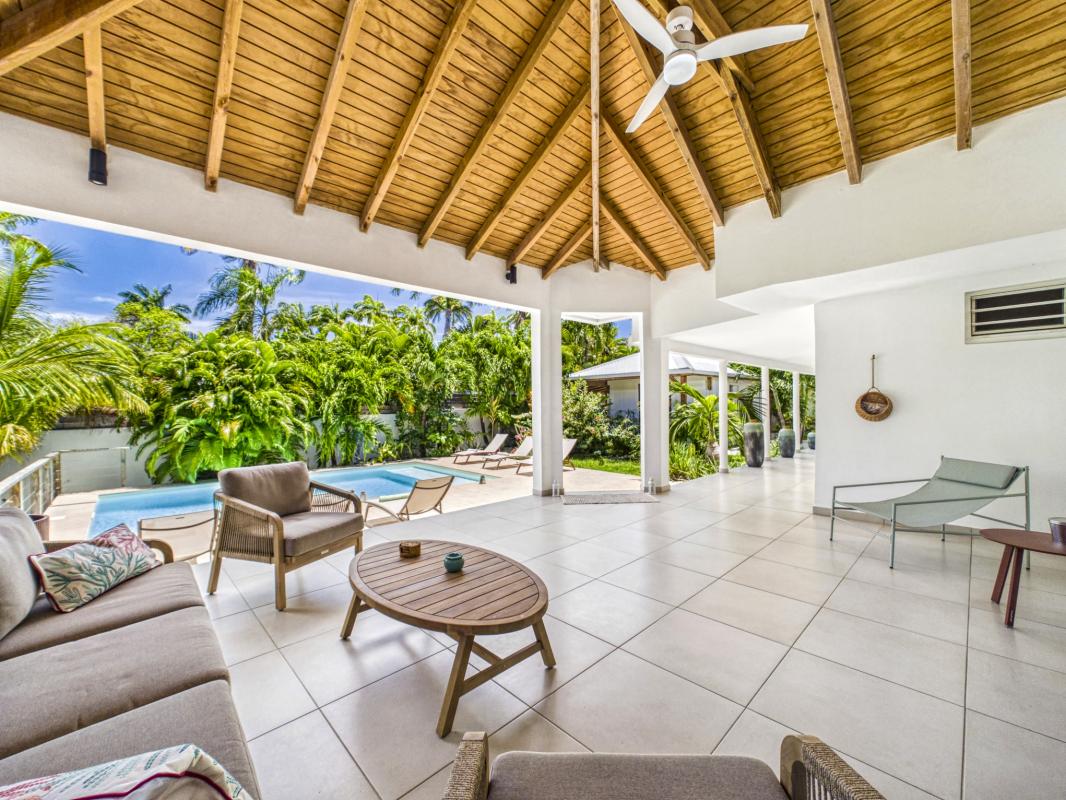 6.Location villa 10 personnes piscine saint François Guadeloupe